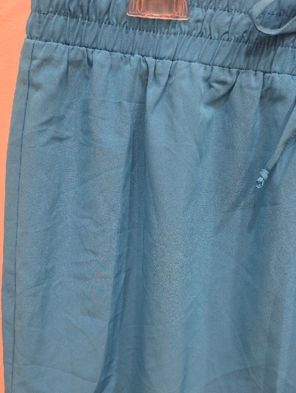 Soho Apparel Turquoise Drawstring Skort - Picture 2 of 8